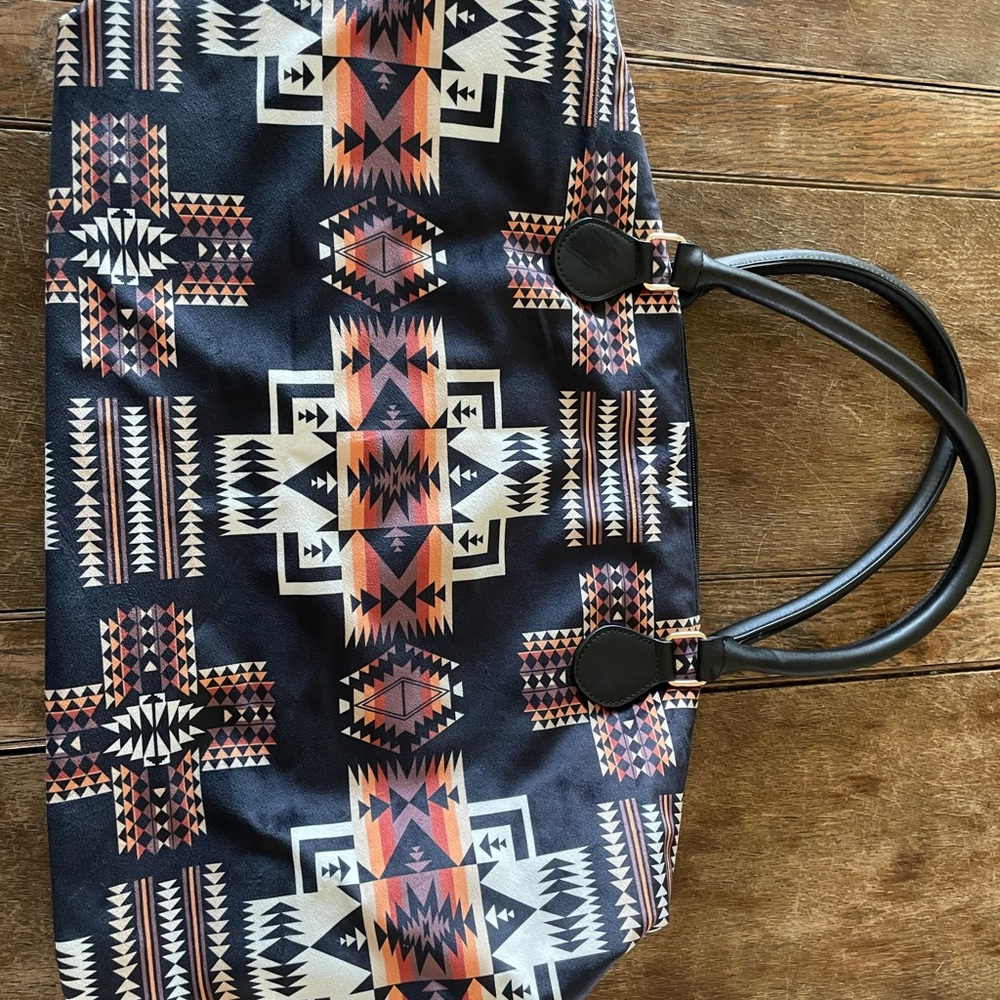 Southwest Print Weekender Duffel Bag - Picture 2 of 6